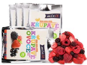 Křupavé ovoce do kapsy – Lesní mix – 20 g