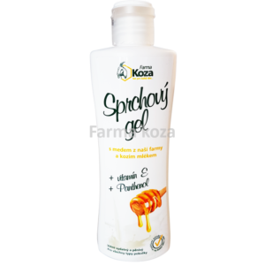Sprchový gel s medem a kozím mlékem
