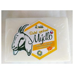 Mýdlo s medem a kozím mlékem