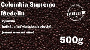 COLOMBIA SUPREMO MEDELIN ZRNKOVÁ 500g