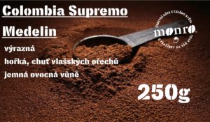 COLOMBIA SUPREMO MEDELIN MLETÁ 250g