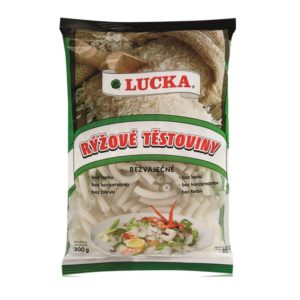 LUCKA rýžové těstoviny trubky 300 g