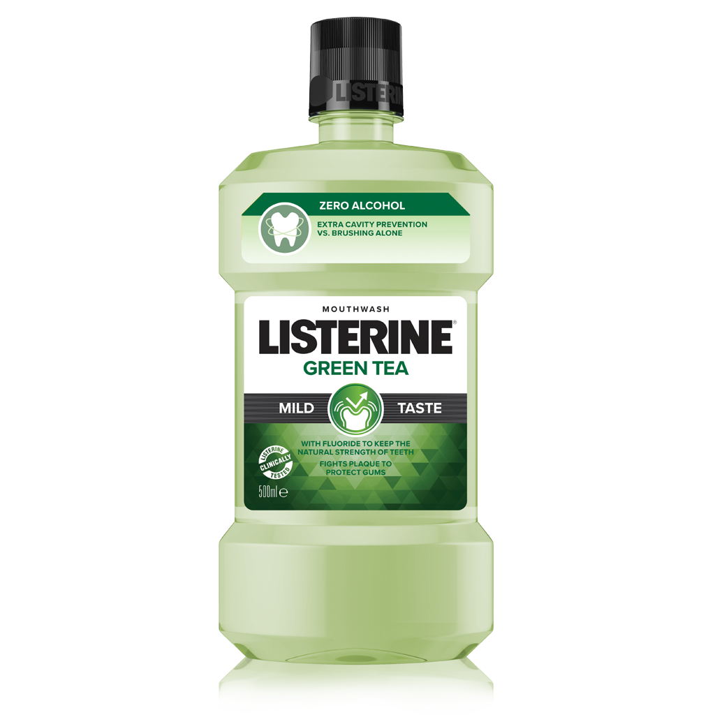 LISTERINE GREEN TEA 500 ml Obchodiště.cz