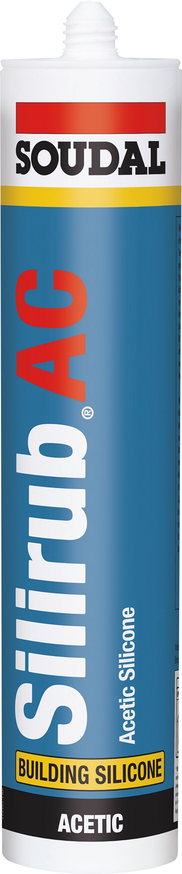 Soudal - Silirub AC černý 310ML – Obchodiště.cz