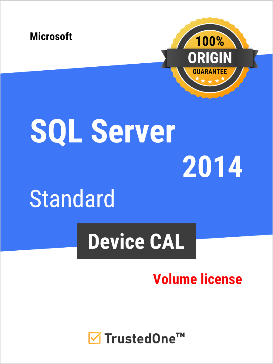 SQL Server Standard 2014 Device CAL – Obchodiště.cz