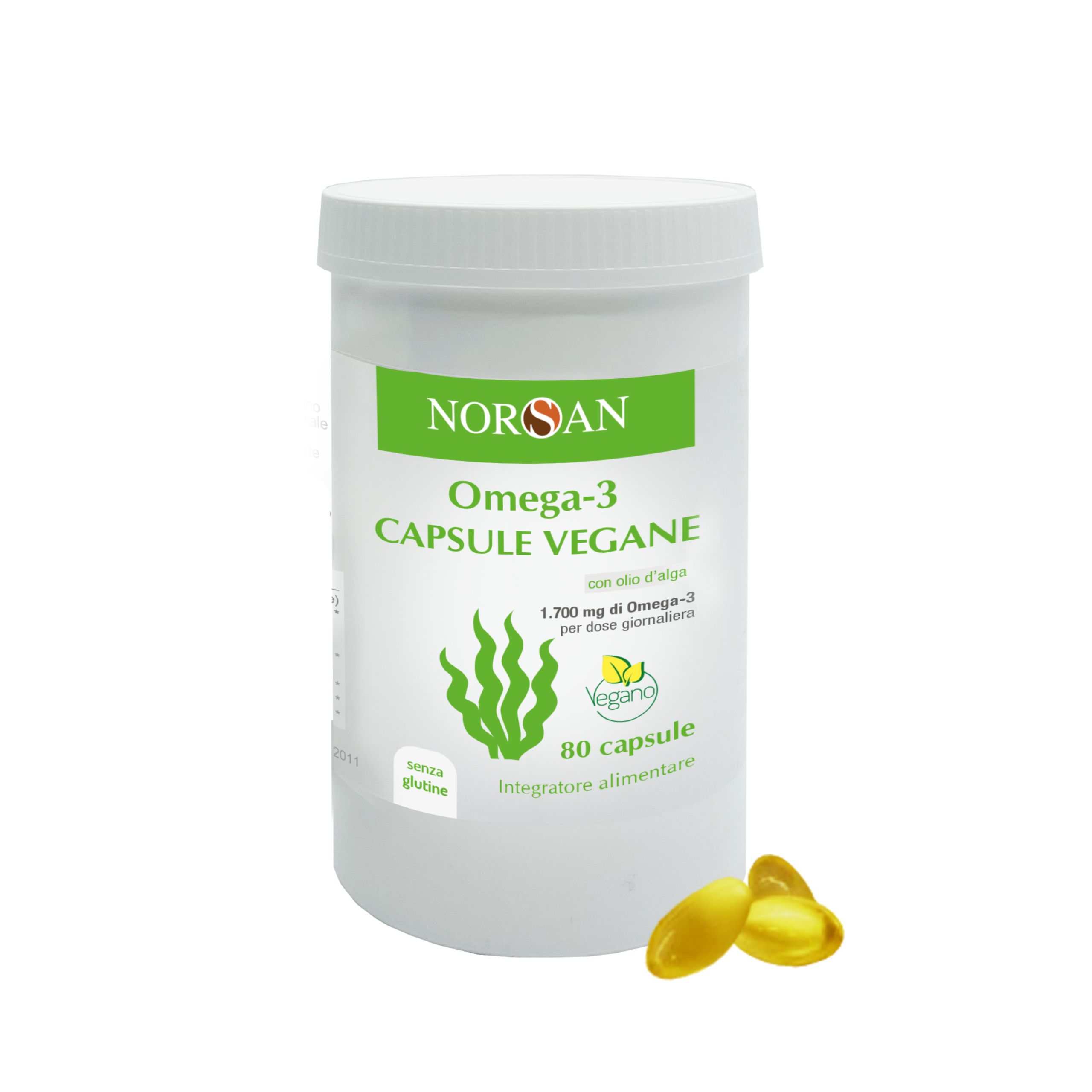 NORSAN Omega3 Vegan kapsle Obchodiště.cz