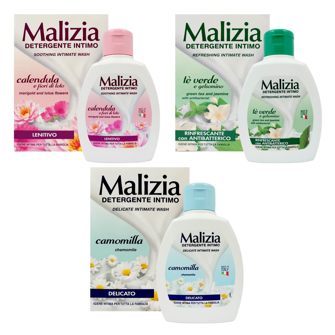 MALIZIA DETERGENTE INTIMO Intimní mycí gel 200ml – Obchodiště.cz