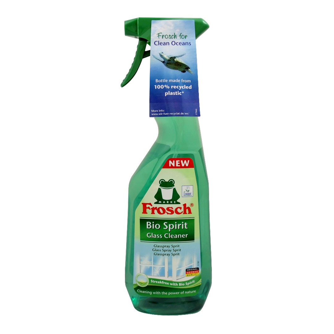 FROSCH BIO SPIRIT GLASS CLEANER Čistič skel rozprašovač 750ml