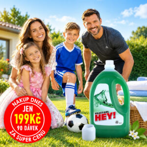 HEY! POWER Prací gel 4,5l (80dávek)