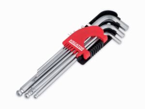 KRT408302 – Sada klíčů HEX dlouhé 9ks BP