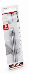 KRT011105 – Vrták do obkladů, dlaždic a skla 8 x 80 mm