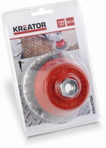KRT150201 – Brusný ocelový kartáč M14 – 100mm