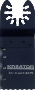 KRT990011 – Řezný nůž na dřevo, plast a kov 34 x 40 x 1,4 mm