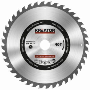 KRT020427 – Pilový kotouč na dřevo 254mm 40T