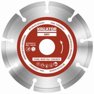 KRT080101 – Diamantový kotouč segmentový 125mm UNIVERZAL 3ks sada