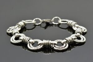 S2094 EXKLUZIVNÍ DÁMSKÝ NÁRAMEK z chirurgické oceli 21cm