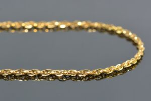 S2104 Řetízek z chirurgické oceli GOLD 45/0,4 cm