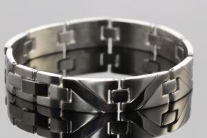 S2043 Náramek z chirurgické oceli 22,5/1,2cm