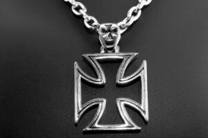 S2056 KŘÍŽ OBRYS + řetízek z chirurgické oceli