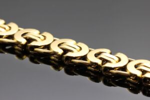 S2070 ŘETĚZ GOLD z chrurgické oceli 55cm/1,1cm