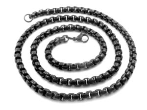 S2090 Řetízek BRUNO BLACK 60/0,5 cm