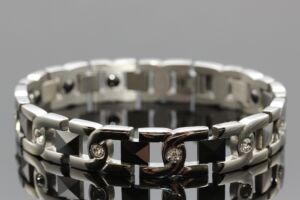 S2117 EXLUZIVNI náramek z chirurgické oceli 21/1,2cm