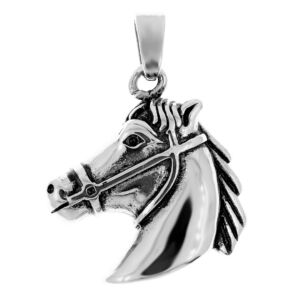 S2165 Přívěsek kůň z chirurgické oceli