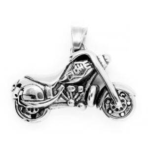 S2172 Přívěsek MOTORKA z chirurgické oceli