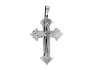 S2180 Kříž z chirurgické oceli 5,9 cm