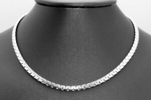 S2198 Plochý řetízek z chirurgické oceli 45/0,4cm