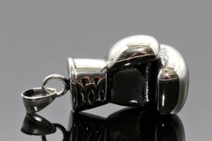 S2168 Ocelový přívěsek OBŘÍ BOXERSKÁ RUKAVICE