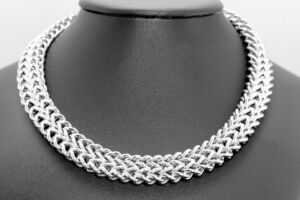 S2188 Dvojitý řetěz pro FAJNŠMEKRY z chirurgické oceli 60cm