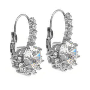 S2216 KRYSTALKOVÉ náušnice z chirurgické oceli