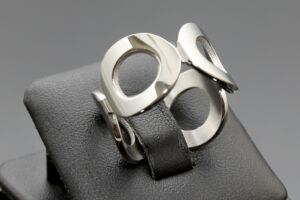 S2239 Prstýnek KRUHY z chirurgické oceli