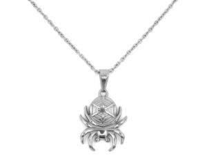 S2251 Přívěsek PAVOUČEK + řetízek z chirurgické oceli