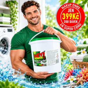 HEY! POWER XXL Prací gel 10L (133dávek)