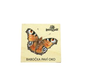 Lesní svět Magnet malý – Babočka