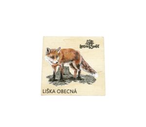 Lesní svět Magnet malý – Liška