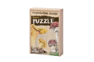 Lesní svět Sada puzzle – Houby