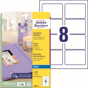 Lesklé etikety | pro Inkjet | C6081-10