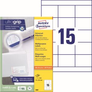 Samolepící etikety | 3669