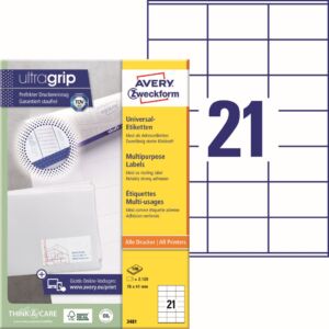Samolepící etikety | 3481