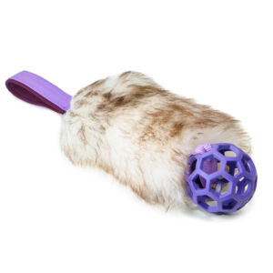 JW Pet Hol-EE koule s ovčí kůží 061