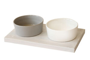 Psí bufet s miskami ø12 cm