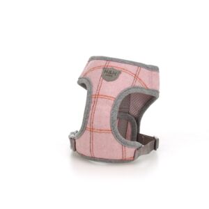 Kšírky růžové kostka Tweed