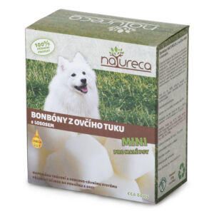 Bonbóny z ovčího tuku s lososem Mini