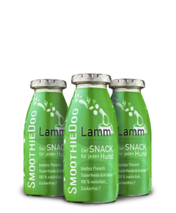 Jehněčí vývar pro psy- smoothie