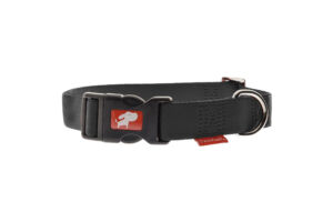 Černý nylonový obojek