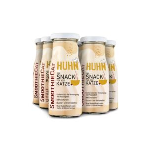 Kuřecí vývar pro kočky – smoothie