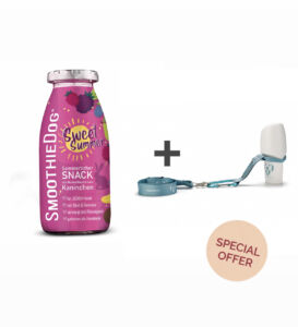 Králičí vývar pro psy – smoothie + Doggy Roller tyrkysový